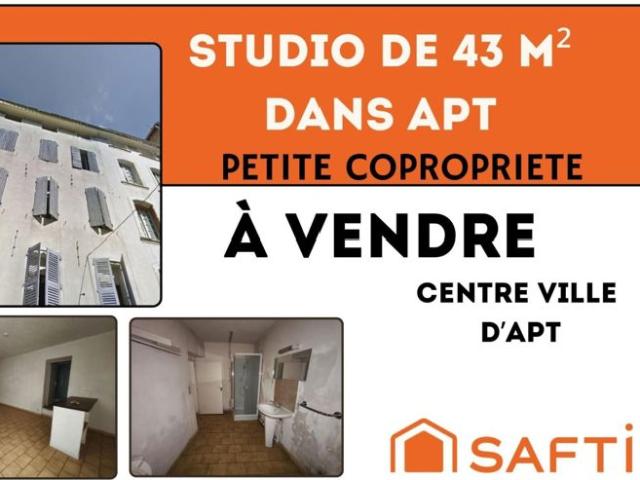 Studio 43M² dans centre d' Apt – 43 m²