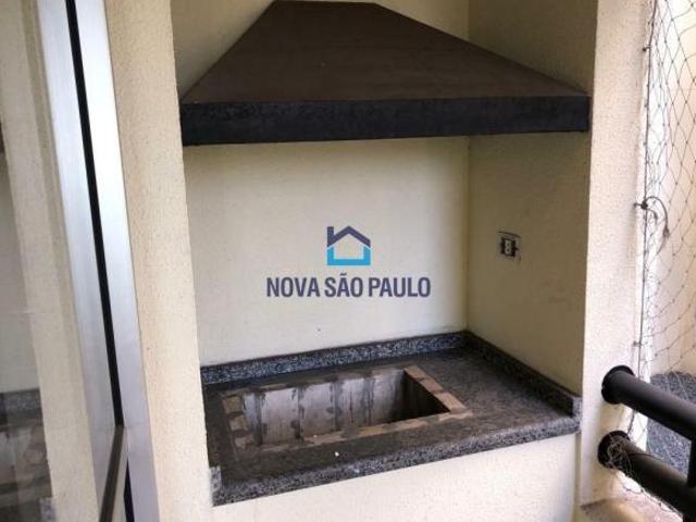 Studio amplo tipo Loft, 34m², sacada gourmet, próximo ao metro