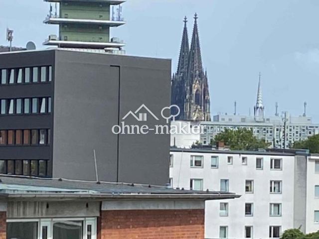 Studio Apartment mit großem, sonnigem Balkon