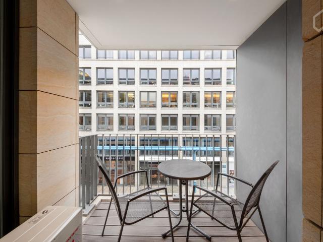 Studio Apartment, modern, high quality, with balcony in the centre of Dresden Germany, Dresden Amsterdam Apartments for Rent