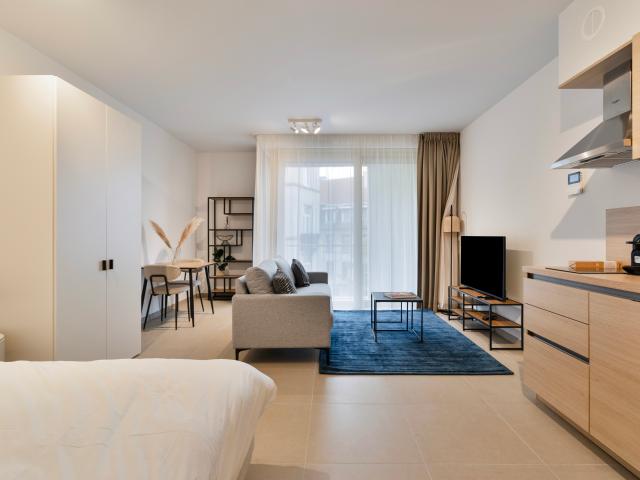 Studio Apartment near Tour & Taxis – Escaut Residence