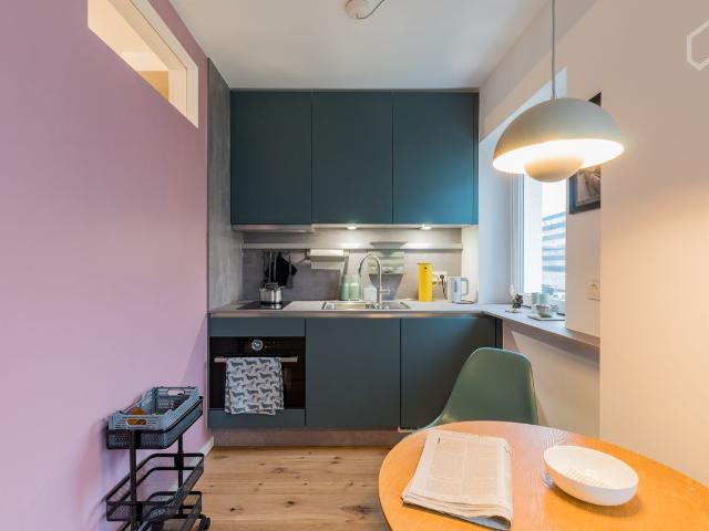 Studio apartment near to Kurfürstendamm / Wittenbergplatz with balcony and very good transport connections, Berlin Amsterdam Apartments for Rent