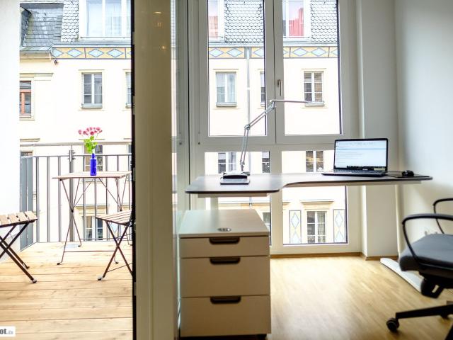 Studio Apartment Nr. 13 in best Dresden Neustadt location, Dresden Amsterdam Apartments for Rent