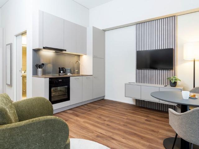 Studio Apartment Barrierefrei möbiliert in Cham Zug, Papieri Areal
