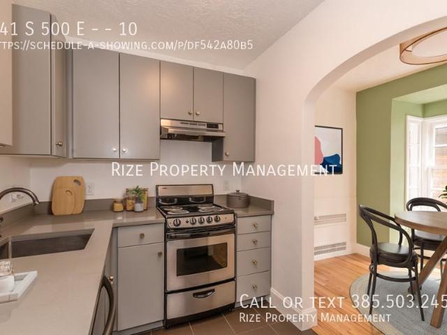 Studio Apartment for Rent at 841 S 500 E #10, Salt Lake City, UT 84102 Central City