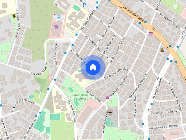 Studio apartment for rent in Monte Sacro Alto, Rome