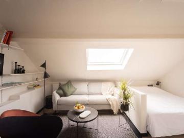 Studio apartment for rent in Nord Est, Brussels