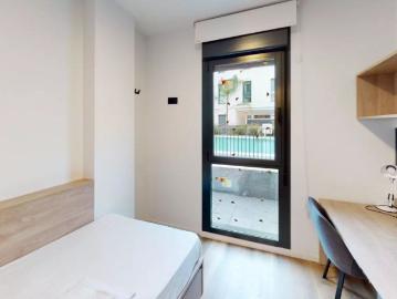 Studio apartment for rent in a residence in Alicante