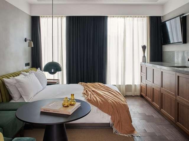 Studio apartment for rent in a residence in Dalston, London