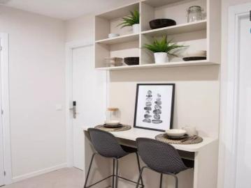 Studio apartment for rent in a residence in Getafe