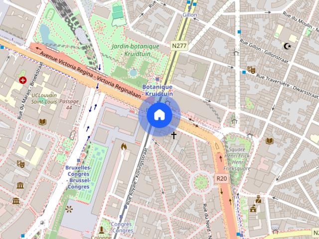 Studio apartment for rent in Brussels City Center