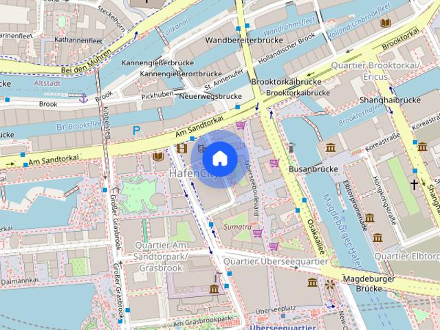 Studio apartment for rent in Hamburg