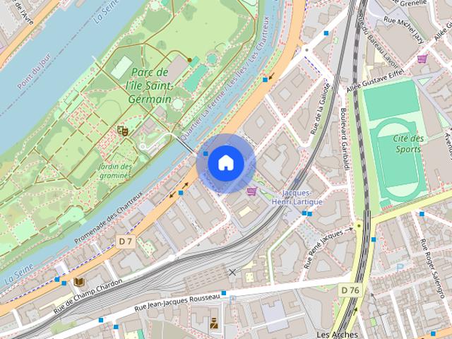 Studio apartment for rent in Issy Les Moulineaux