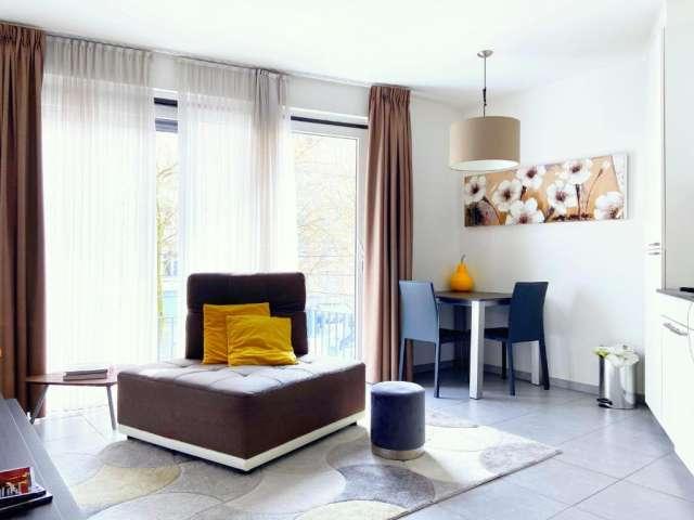 Studio apartment for rent in Quartier des Quais, Brussels