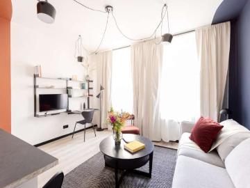 Studio apartment for rent in Ste Catherine, Brussels