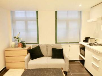 Studio apartment for rent in Saint Gilles, Brussels