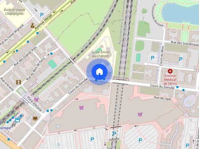 Studio apartment for rent in Serris