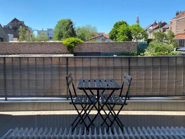 Studio apartment with terras nearby Leuven Station