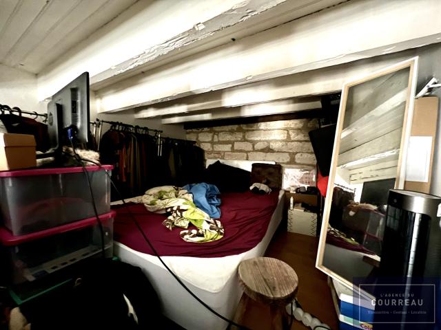 Studio avec mezzanine vendu loué