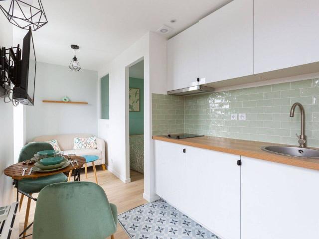 STUDIO BIS RUE D'AUBERVILLIERS