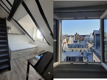 Studio de 10m2 à louer sur Paris 02