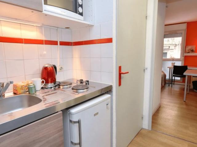 Studio de 13 à 17m² meublé et équipé