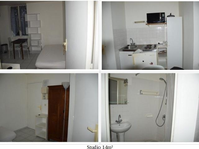 Studio de 14m2 à louer sur Bourges