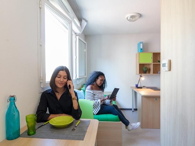 Studio de 17.93 à 39.05m² meublé et équipé