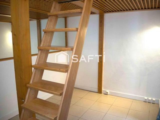 Appartement de 17 m2 avec mezzanine – Paris 75015