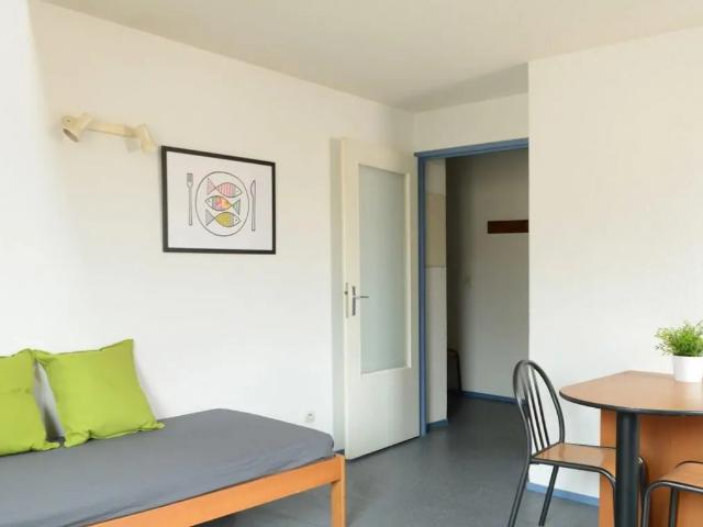 Studio de 18 à 21.5m² meublé et équipé