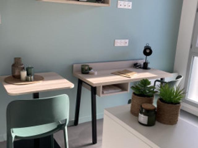 Studio de 19 à 25m² meublé et équipé