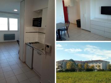 Studio de 20m2 à louer sur Rodilhan