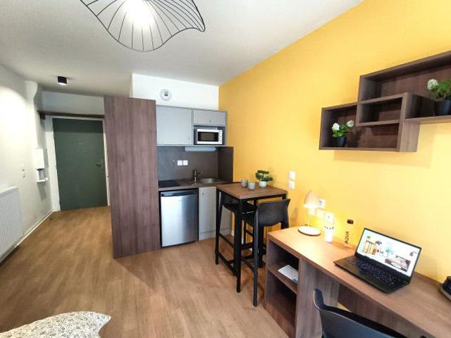 Studio de 20m² meublé et équipé