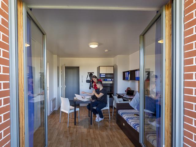 Studio de 21.07 à 25.08m² meublé et équipé