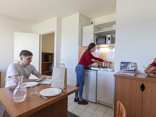 Studio de 21.8 à 27.93m² meublé et équipé