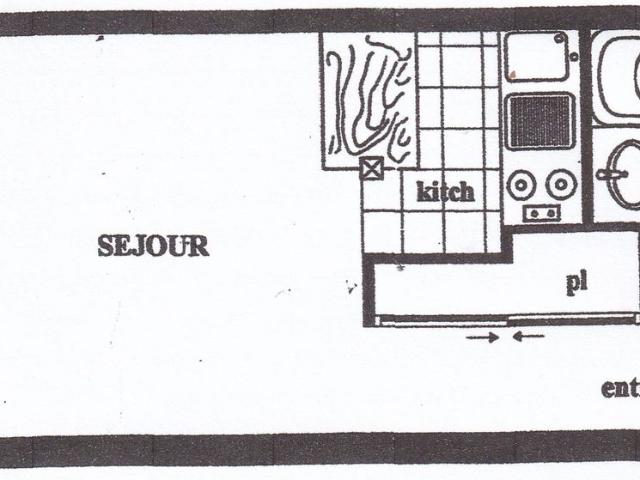 Studio de 21m2 à louer sur Bordeaux