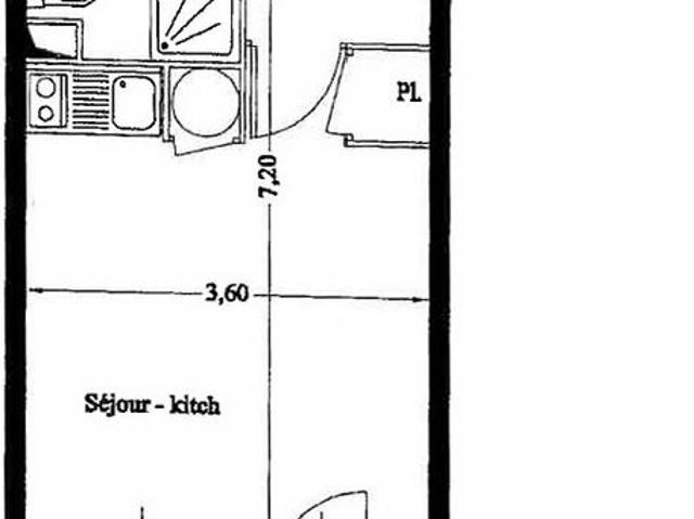 Studio de 25m2 à louer sur Champcevinel