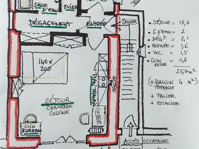 Studio de 26m2 à louer sur Nîmes