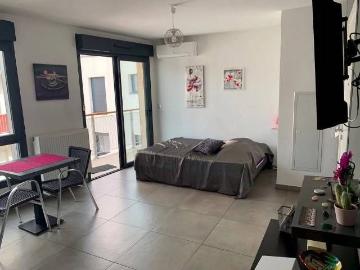 Studio de 26m² avec balcon de 6m²