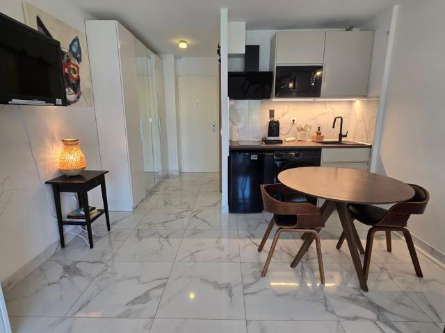 Studio de 30m2 à louer sur Cannes