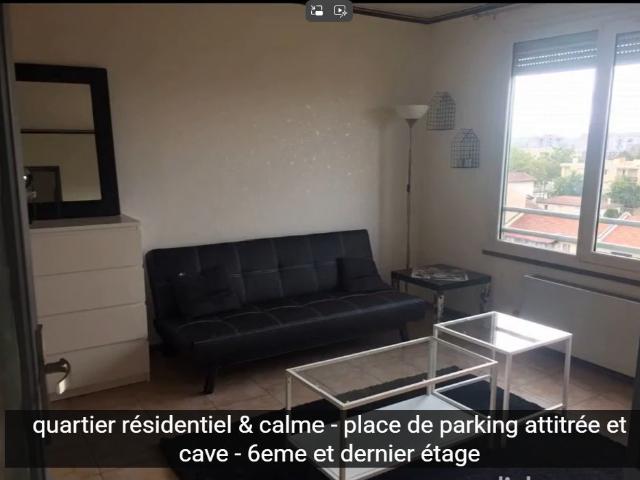 Studio de 33m2 à louer sur Lyon 08