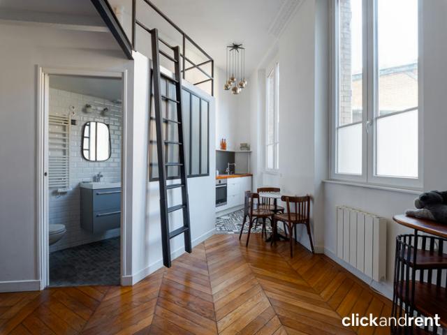 Studio de Charme avec Mezzanine – Boulogne Billancourt Proche Jean Jaurès