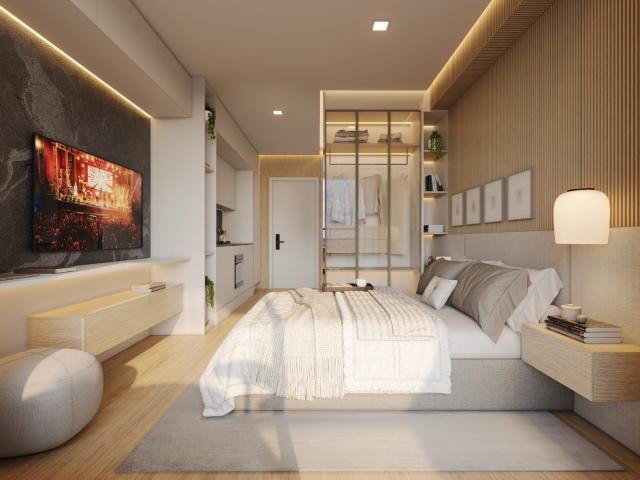 Studio em Centro, Curitiba/PR de 25m² 1 quartos à venda por R$ 405.780,00