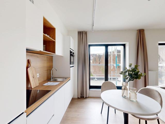 Gerenoveerde luxe studio in residentie Stefany, Diegem!