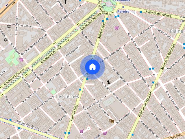 Studio for rent in Courcelles Wagram, Paris