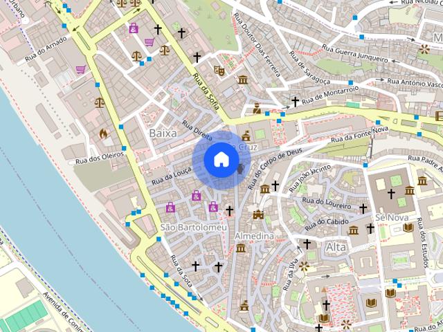 Studio for rent in Coimbra