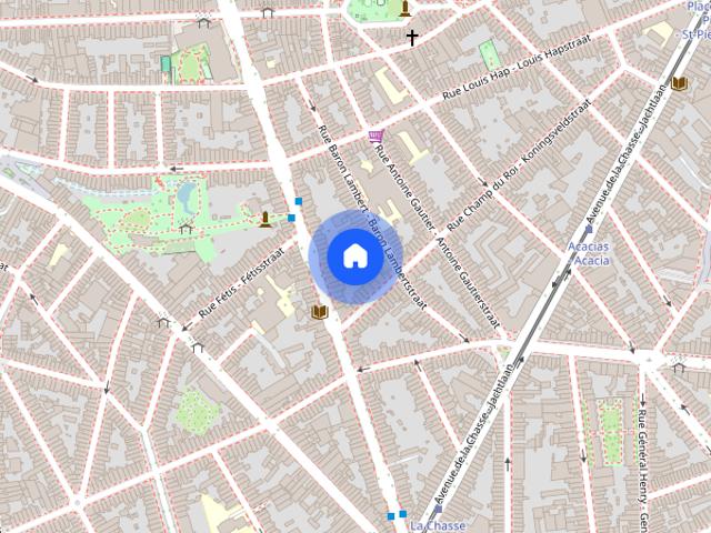 Studio for rent in Chasse, Brussels