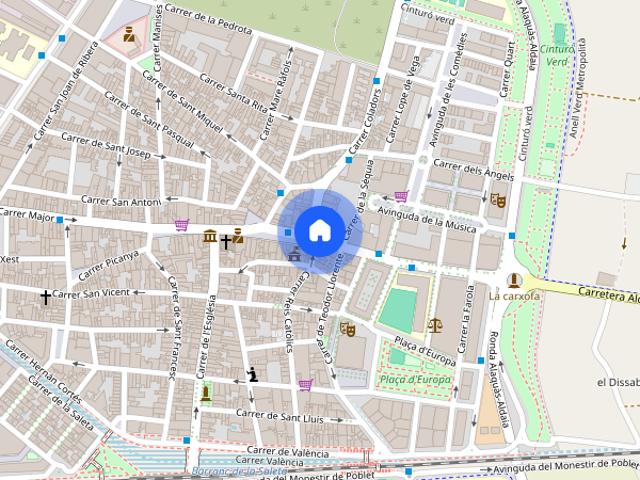 Studio for rent in Aldaia, Valencia
