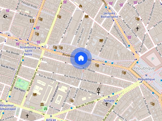 Studio for rent in Arts et Métiers, Paris