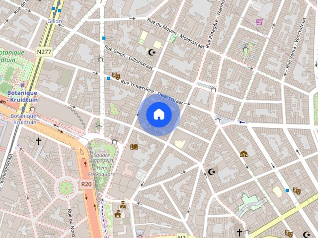 Studio for rent in Brussels